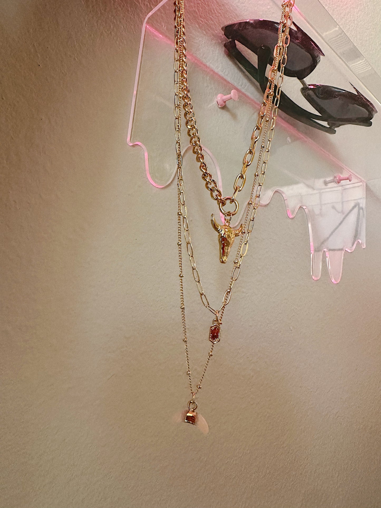 LAYERED WESTERN NECKLACE