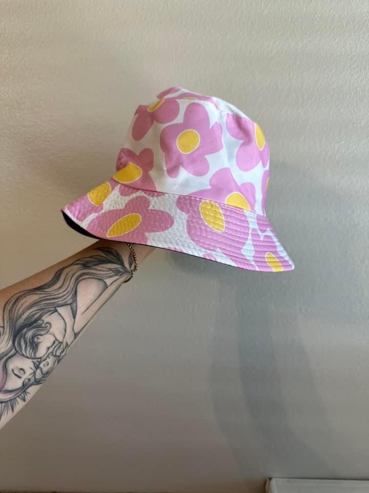 floral bucket hat