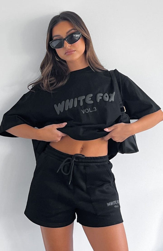 WHITE FOX SHORT SET